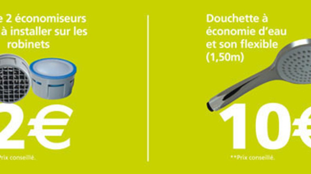 Douchette hydro-économe : Economiser l'eau de la douche